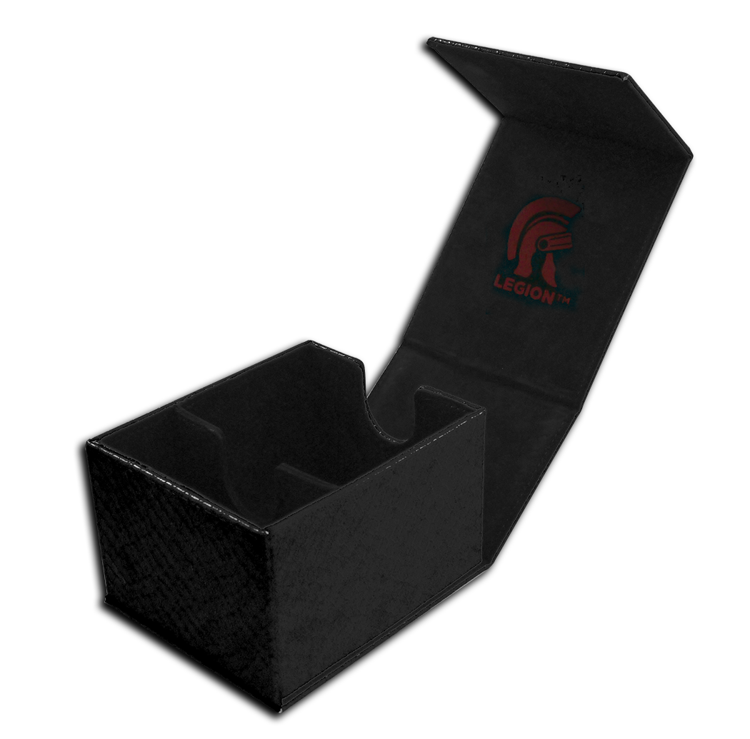 Legion Events Deck Box Dragonhide Hoard Plus Deck Box Blue MINT 