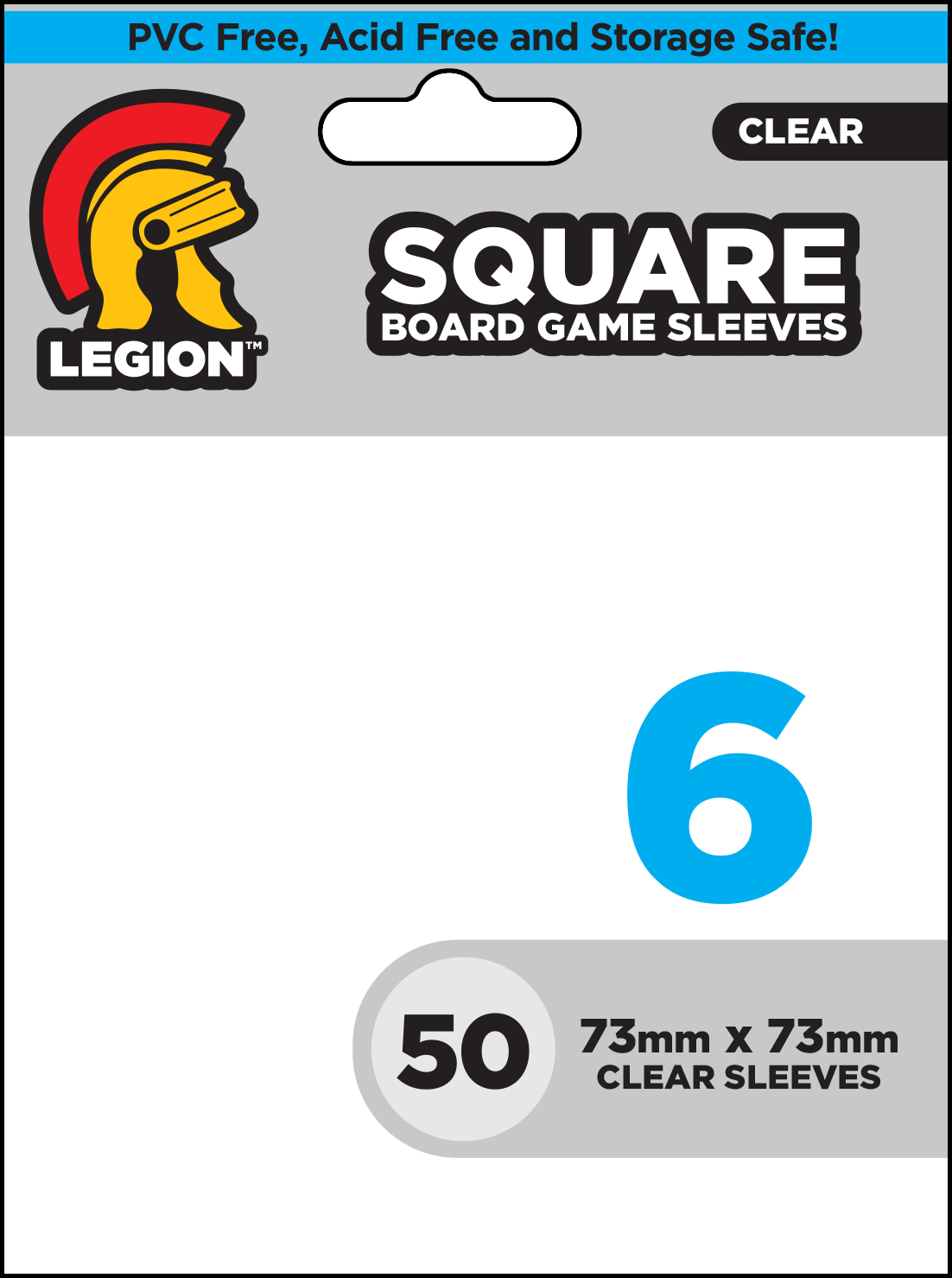 Board Game Sleeve 6 - Square