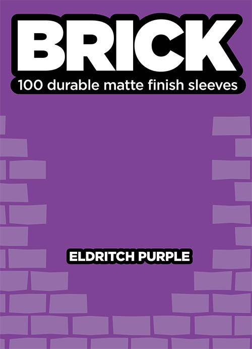 Sleeve - Brick - Eldritch Purple