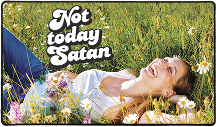 Playmat - Not Today Satan
