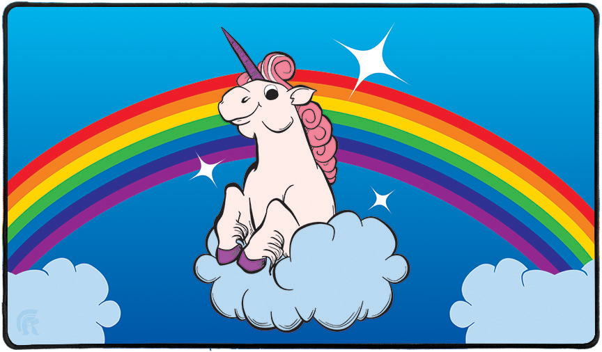 Playmat - Rainbow Unicorn [PLM093] - $15.00 : LegionSupplies.com ...