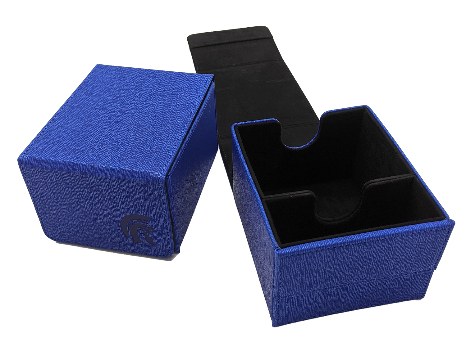Elder Dragon Lair Card Storage Box - Blue Legion 2 d10 Dice and Sleeves 100ct 