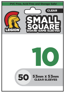 Board Game Sleeve10 - Small Square