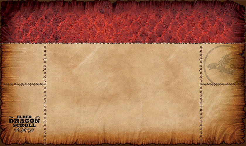 Elder Dragon Scroll - Red